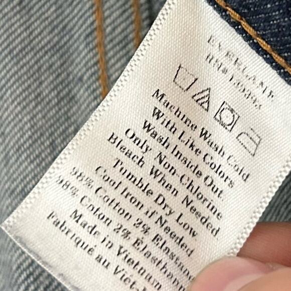 Everlane Ankle Crop Denim Jeans Size 28 - Picture 7 of 7